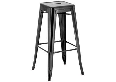 Tabouret de bar Joshua noir
