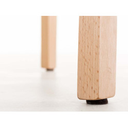 Ensemble de 2 tabourets de bar blancs Hoover Natura