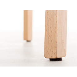 Lot de 2 tabourets de bar Hoover Natura, gris