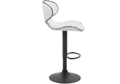 Set 2x Sgabelli LAS VEGAS V2 in similpelle bianco,nero