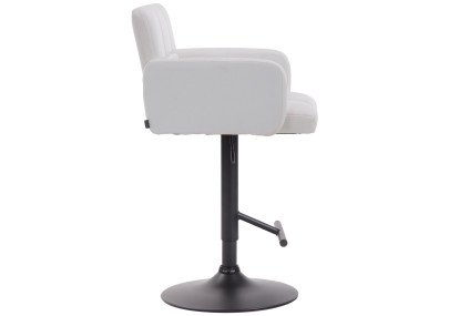 Tabouret de bar Los Angeles, noir et blanc