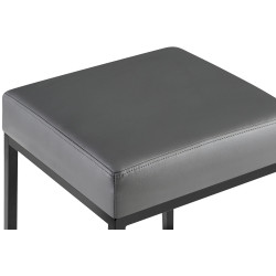 Tabouret de bar Montréal B80 gris