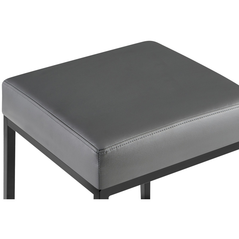 Tabouret de bar Montréal B80 gris