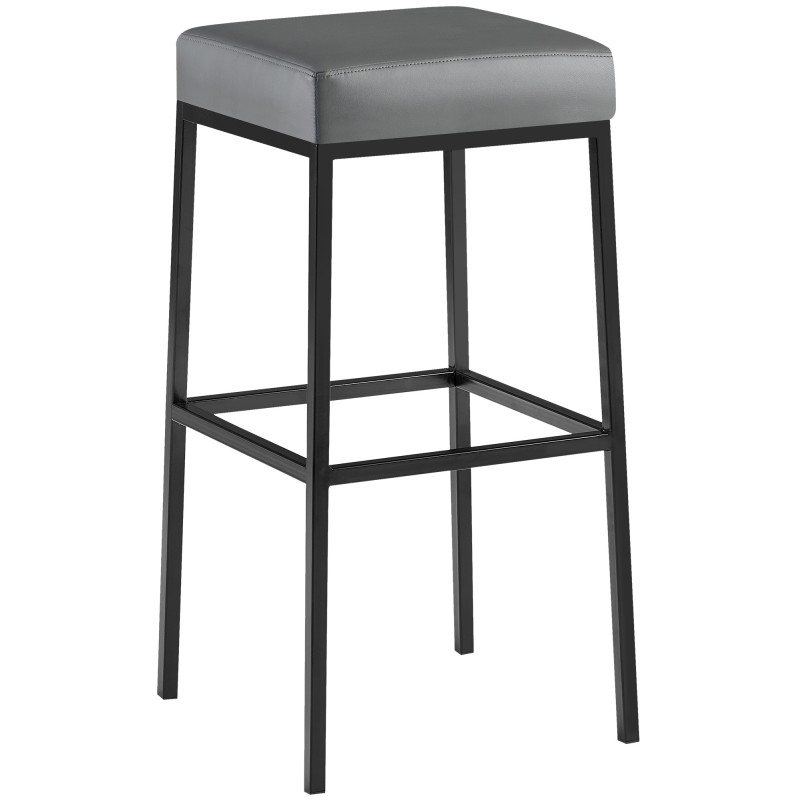 Tabouret de bar Montréal B80 gris