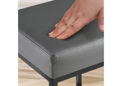 Tabouret de bar Montréal B80 gris