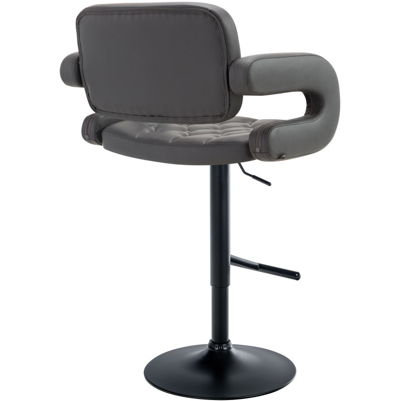 Taburete Dublin Gris,Negro