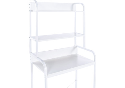 Scaffale per lavatrice Darby bianco