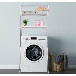 Étagère blanche pour machine à laver Ellsworth