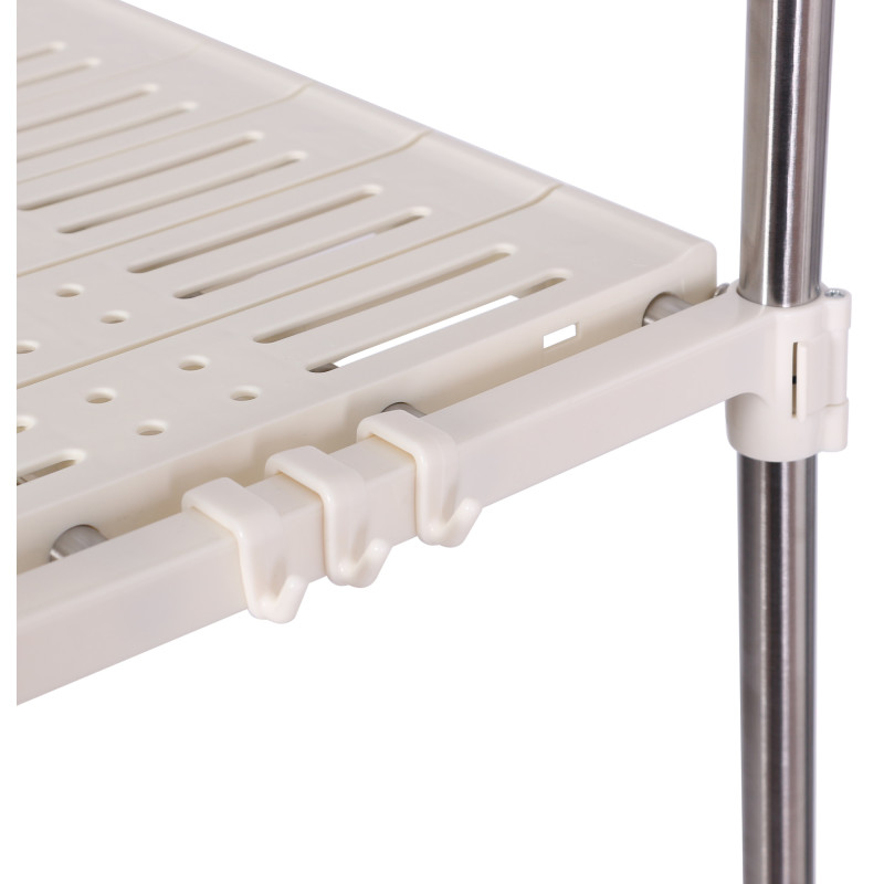 Étagère blanche pour machine à laver Ellsworth