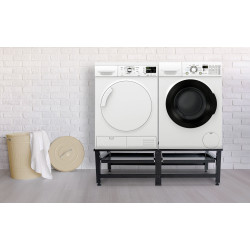 Socle pour lave-linge Tampa, noir