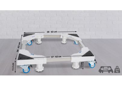 Socle de machine ? laver Libby blanc