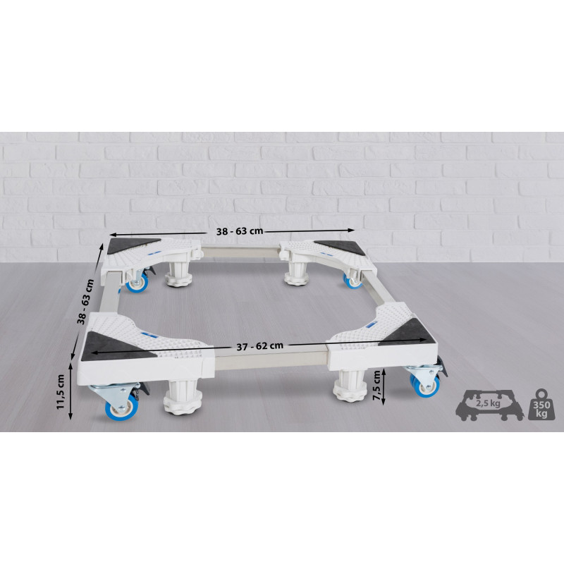 Socle de machine ? laver Libby blanc