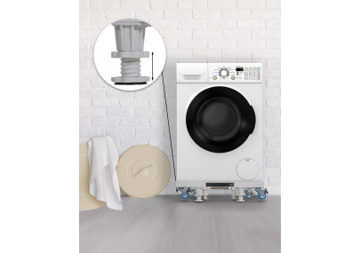 Socle de machine ? laver Libby blanc