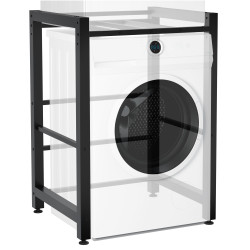 Étagère pour machine à laver Médine noir
