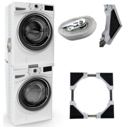 Bastidor de conexión para lavadoras ajustable