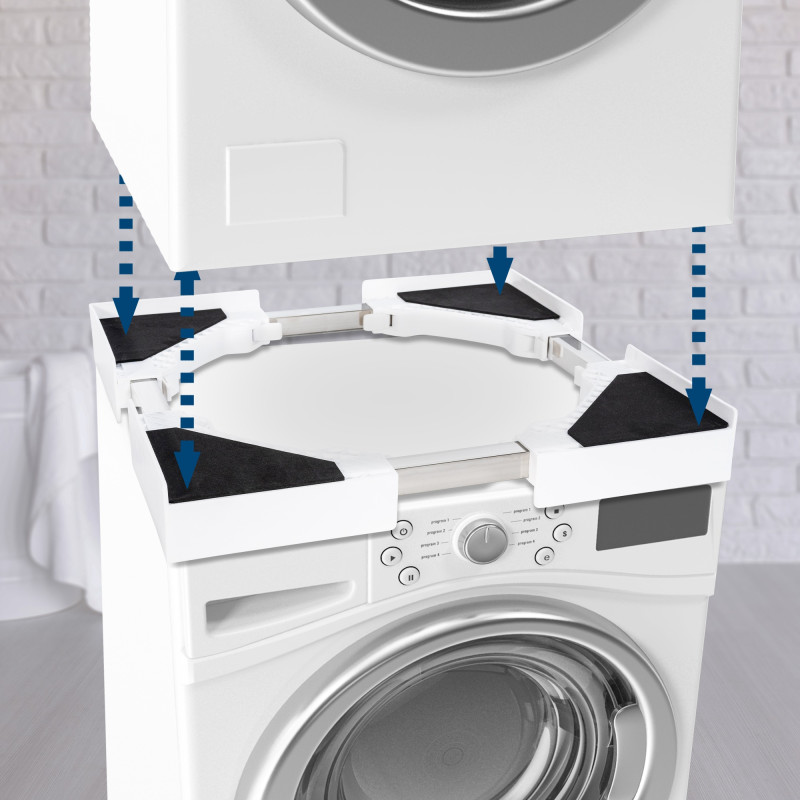 cadre de connexion blanc pour machine à laver