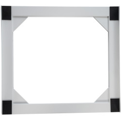 Cadre de raccordement pour machine ? laver Belton blanc