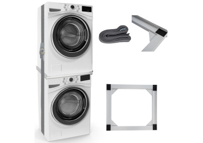 Cadre de raccordement pour machine ? laver Belton blanc