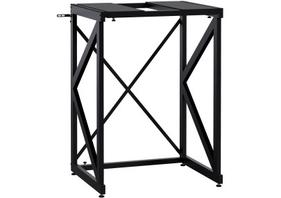 Étagère pour machine à laver Caleb, noire