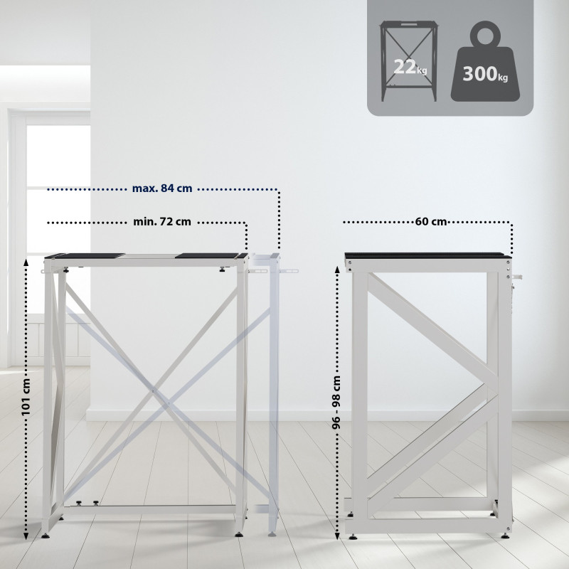Étagère pour machine à laver Caleb White