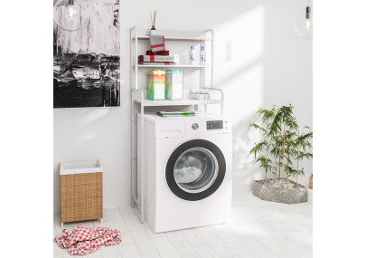 ?tag?re pour machine ? laver Darby blanche