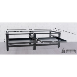 Socle pour lave-linge Tampa, noir