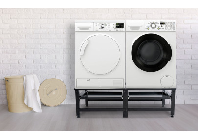 Socle pour lave-linge Tampa, noir