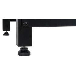 Pedestal Tampa doble para lavadoras Negro