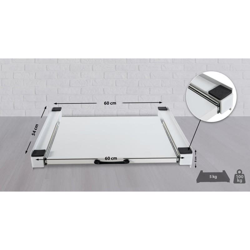 Cadre de raccordement pour machine ? laver Banham blanc