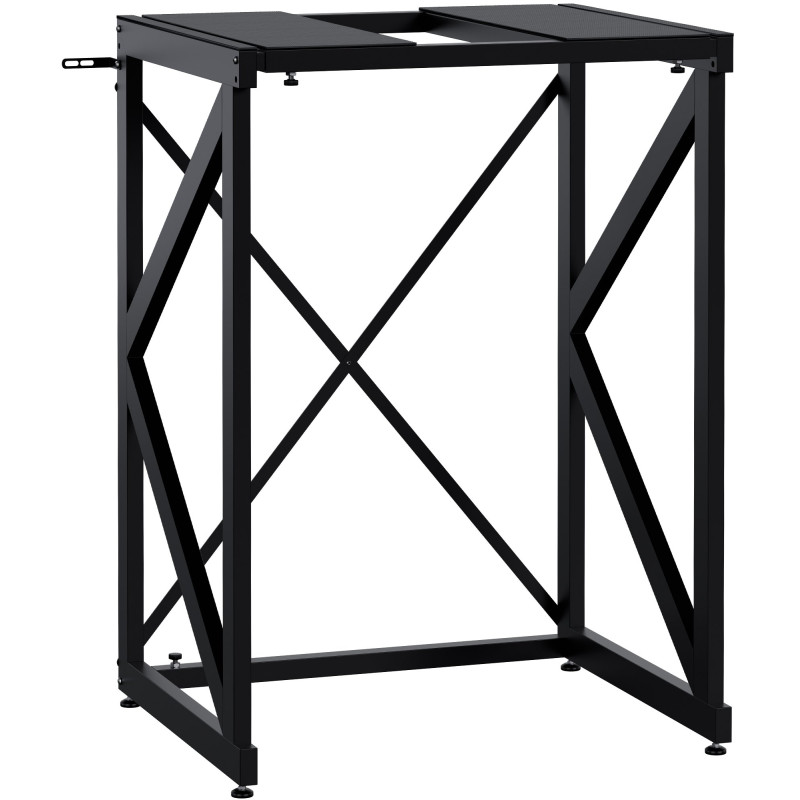 Étagère pour machine à laver Caleb, noire