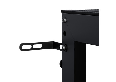 Étagère pour machine à laver Caleb, noire