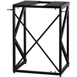 Étagère pour machine à laver Caleb, noire