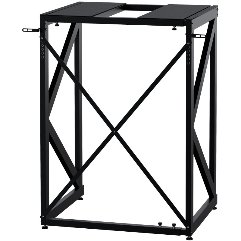 Étagère pour machine à laver Caleb, noire