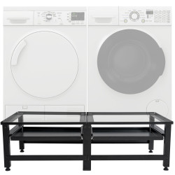 Socle pour lave-linge Tampa, noir