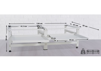 Socle de machine ? laver blanc Tampa