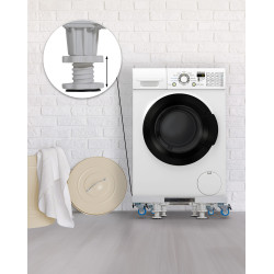 Socle de machine ? laver Libby blanc