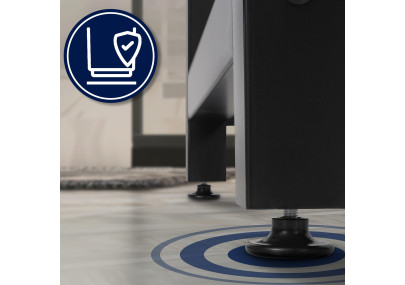 Étagère pour machine à laver Médine noir