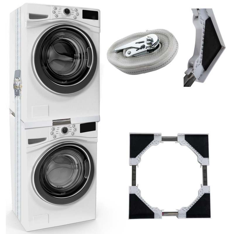 cadre de connexion blanc pour machine à laver