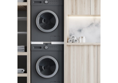 cadre de connexion blanc pour machine ? laver