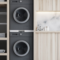 cadre de connexion blanc pour machine à laver