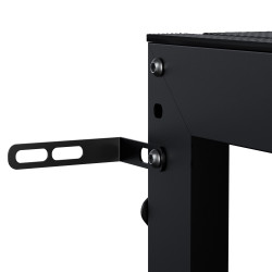 Étagère pour machine à laver Caleb, noire