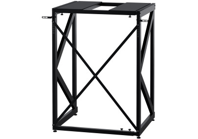 Étagère pour machine à laver Caleb, noire