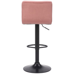 Juego de 2 taburetes de bar Feni Rosado