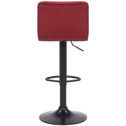 Juego de 2 taburetes de bar Feni Rojo