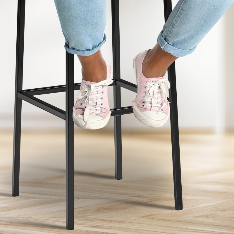 Tabouret de bar Montréal B85 crème