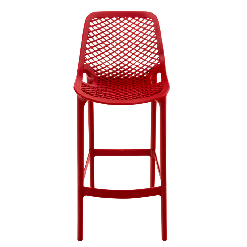 Lot de 2 tabourets de bar Air, rouges