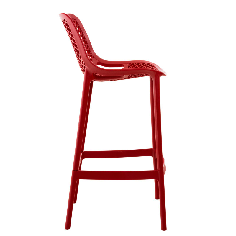 Lot de 2 tabourets de bar Air, rouges