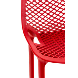 Lot de 2 tabourets de bar Air, rouges