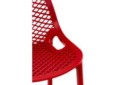 Lot de 2 tabourets de bar Air, rouges
