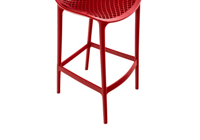 Lot de 2 tabourets de bar Air, rouges